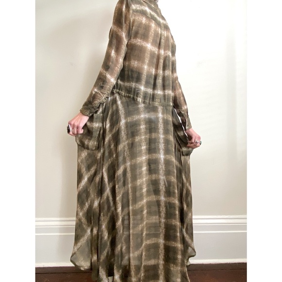 Haute Hippie Silk Duster Medium - Picture 10 of 12